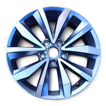 Load image into Gallery viewer, 1x Alufelge 17 Zoll 7.0&quot; 5x112 45ET Glanz Silber VW T-Roc Rim Wheel