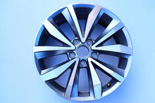 Load image into Gallery viewer, 1x Alufelge 17 Zoll 7.0&quot; 5x112 45ET Glanz Silber VW T-Roc Rim Wheel