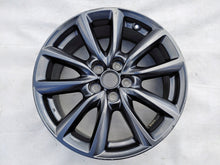 Laden Sie das Bild in den Galerie-Viewer, 1x Alufelge 18 Zoll 7.0&quot; 5x114.3 45ET Glanz Graphit Mazda 3 Bp Rim Wheel