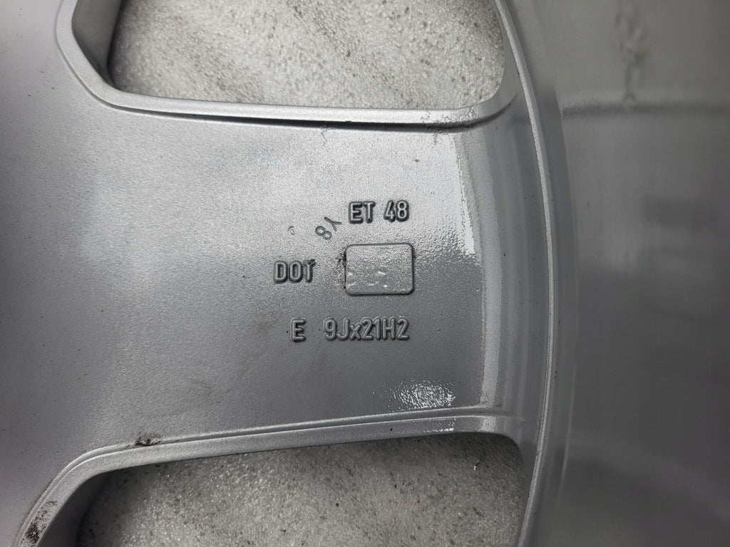 1x Alufelge 21 Zoll 9.0" 5x112 48ET Glanz Silber A1644015302 Mercedes-Benz W164 FEL7365028136iw