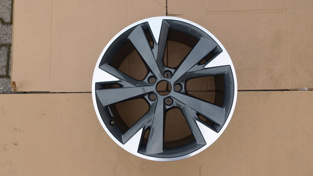 1x Alufelge 19 Zoll 7.5" 5x108 42ET Matt Schwarz 9820411177 Peugeot Ii Rim Wheel FEL6424482801jv