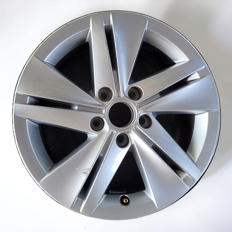 1x Alufelge 16 Zoll 7.0" 5x112 48ET Glanz Silber 5H0601025 VW Golf Viii