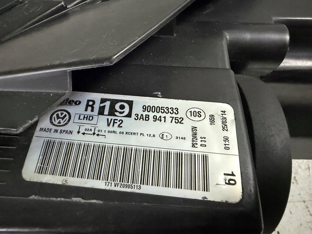 Frontscheinwerfer VW Passat B7 3AB941752 Xenon Rechts Scheinwerfer Headlight SCH9116499056pg