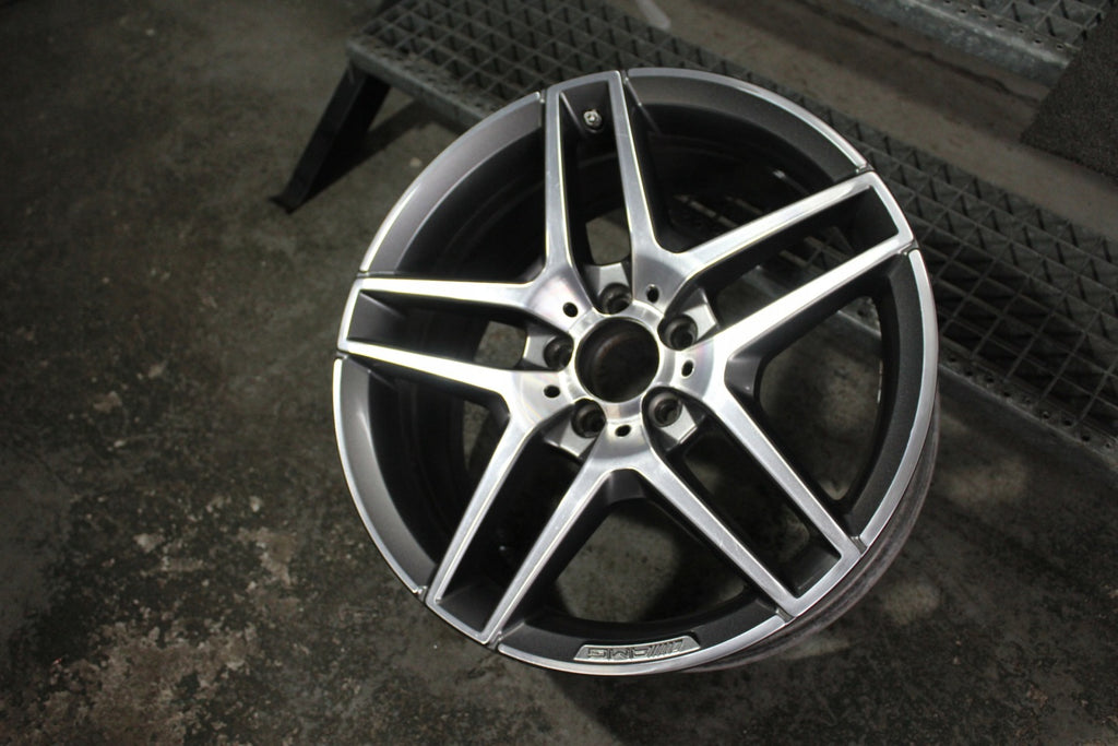 1x Alufelge 19 Zoll 8.5" 5x112 38ET Glanz A2224010000 Mercedes-Benz W222 FEL9112537604rg
