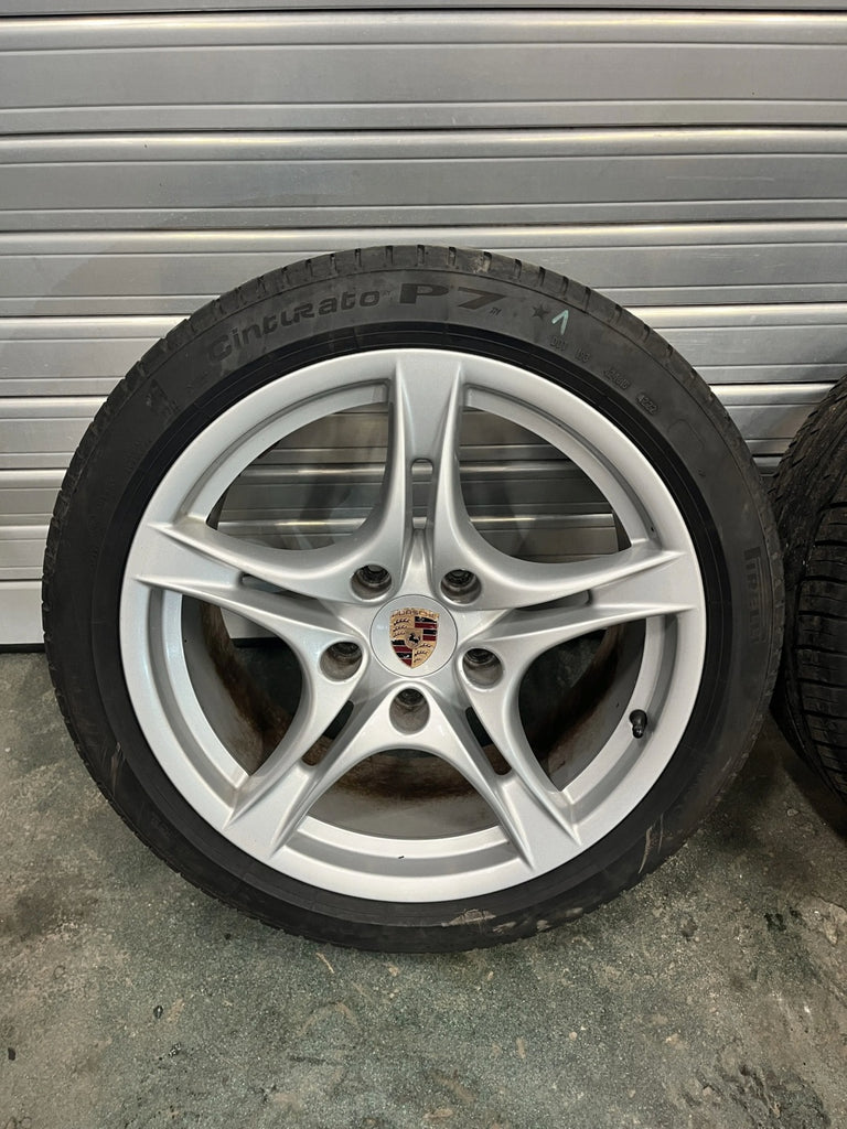 1x Alufelge 18 Zoll 9.0" 5x130 Porsche Cayman 987 Rim Wheel FEL7002563936yo