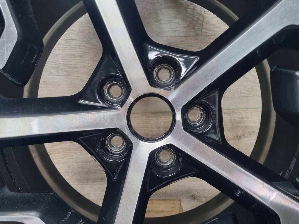 1x Alufelge 18 Zoll 7.5" 5x114.3 51ET Glanz Schwarz 52910-R2220 Kia Sportage FEL1781707240jc