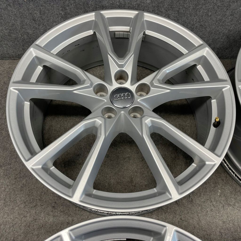 4x Alufelge 20 Zoll 8.0" 5x112 39ET Glanz Schwarz 80A071490A Audi Q5 Rim Wheel FEL9495892018od