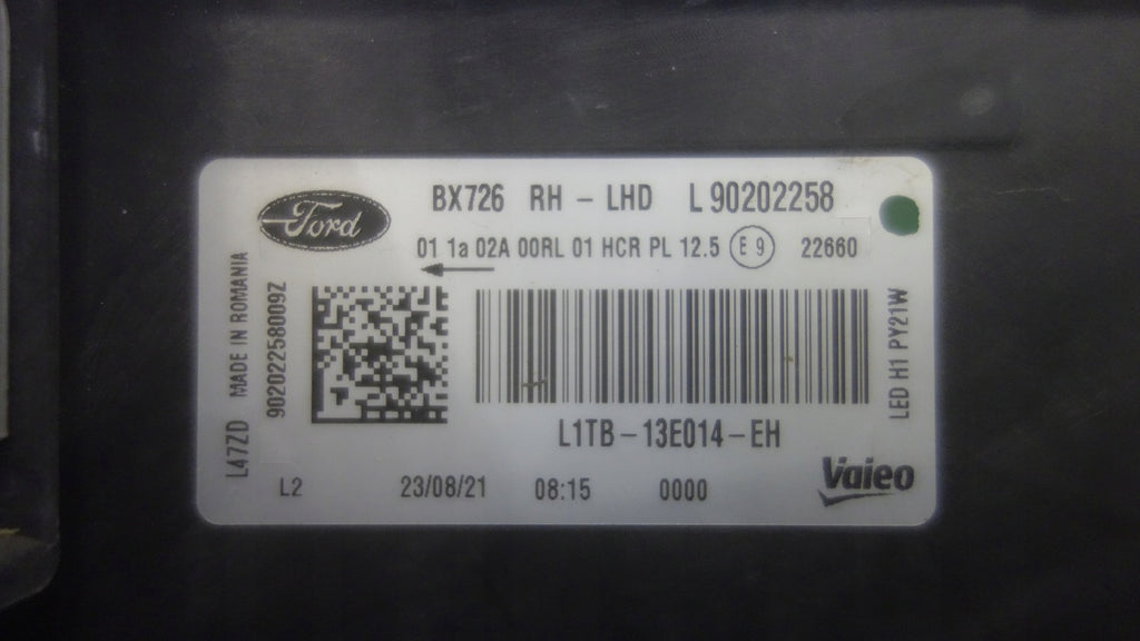 Frontscheinwerfer Ford Puma L1TB-13E014-EH Full LED Rechts Headlight SCH3734508342wq