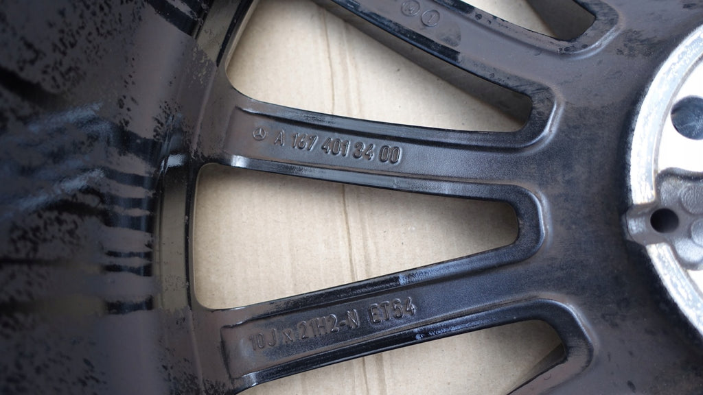 1x Alufelge 21 Zoll 10.0" 5x112 54ET Glanz Graphit A1674013400 Mercedes-Benz Gle FEL2707815703kx