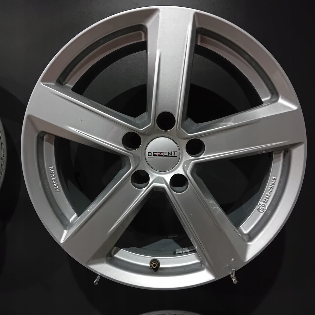 4x Alufelge 17 Zoll 7.5" 5x112 29ET Glanz Silber Audi A4 B8 Rim Wheel FEL2550325914dk