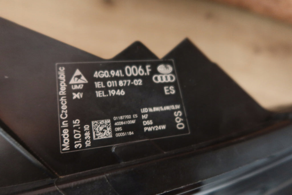 Frontscheinwerfer Audi A6 C7 4G0941006 LED Rechts Scheinwerfer Headlight