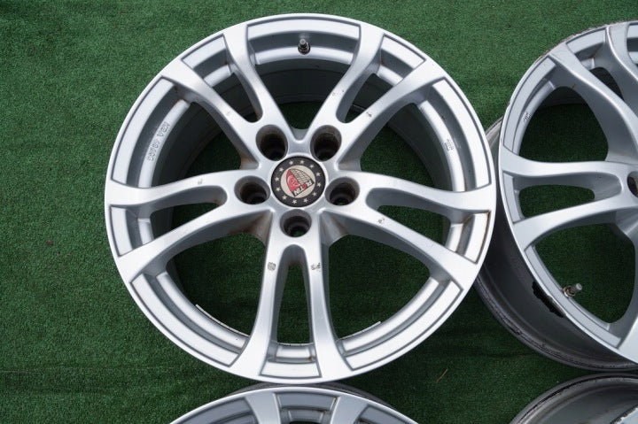 4x Alufelge 17 Zoll 7.5" 5x112 35ET Silber Mercedes-Benz W205 W204 Rim Wheel FEL1853326055pr