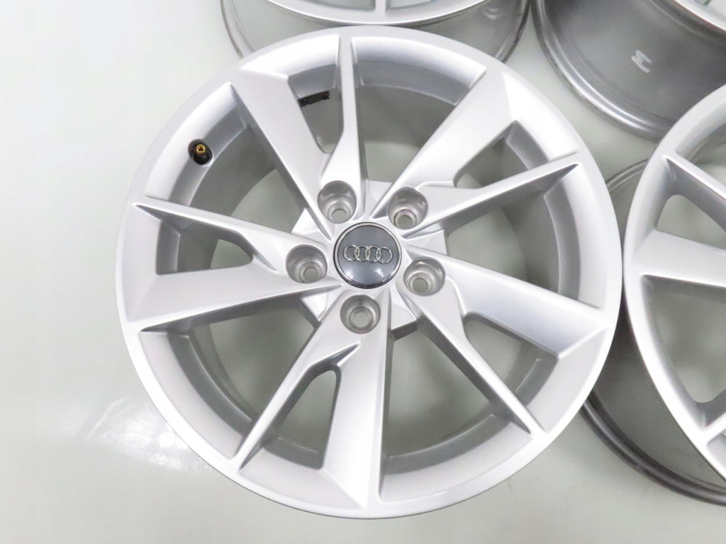 4x Alufelge 16 Zoll 7.0" 5x112 35ET Silber 8W0601025B Audi A4 B9 Rim Wheel FEL4006413917ap