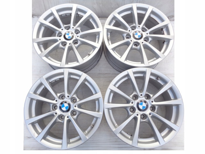 4x Alufelge 16 Zoll 7.0" 5x120 31ET Glanz Silber BMW 1 F21 E81 E87 F20 Rim Wheel FEL3269098338zb