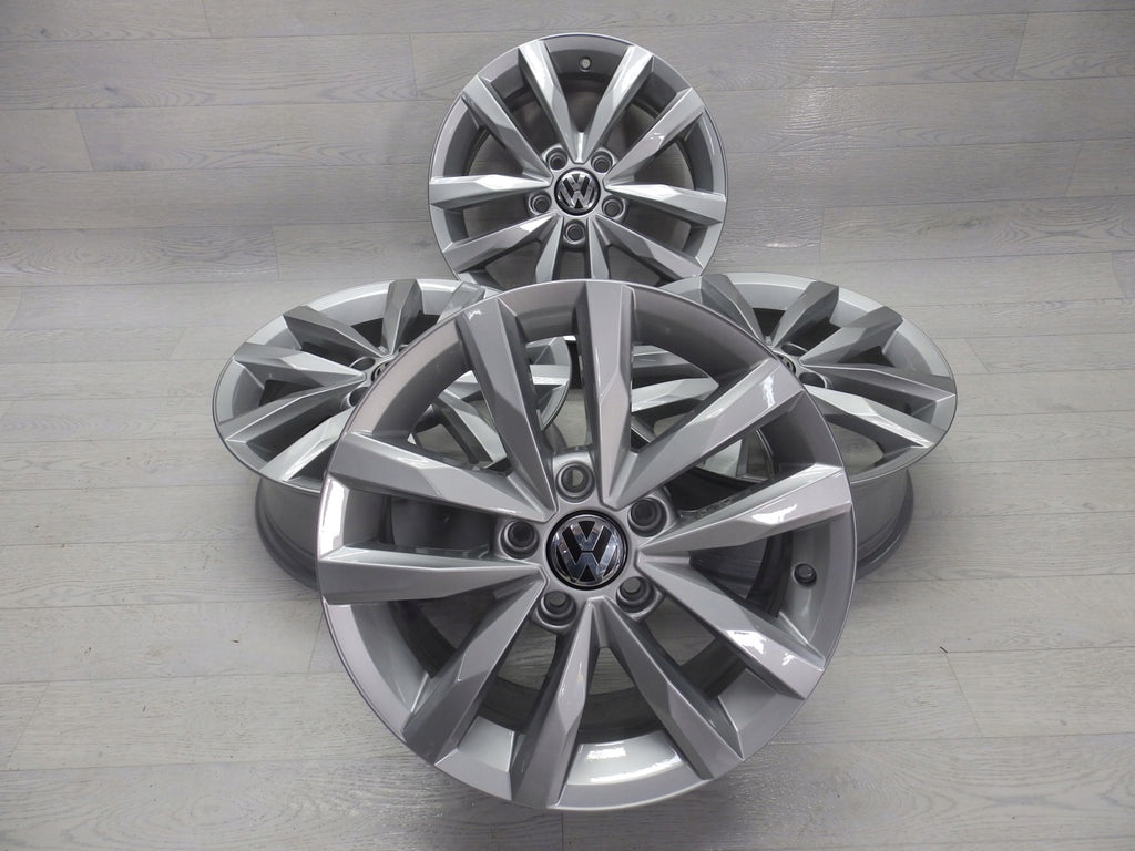 4x Alufelge 16 Zoll 6.5" 5x112 40ET 5TA601025 VW Touran Rim Wheel FEL6227764221jd