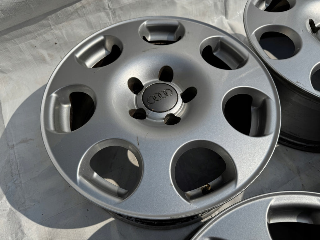 4x Alufelge 16 Zoll 7.0" 5x112 42ET Glanz Silber 8E0601025F Audi Rim Wheel FEL8157059895sh