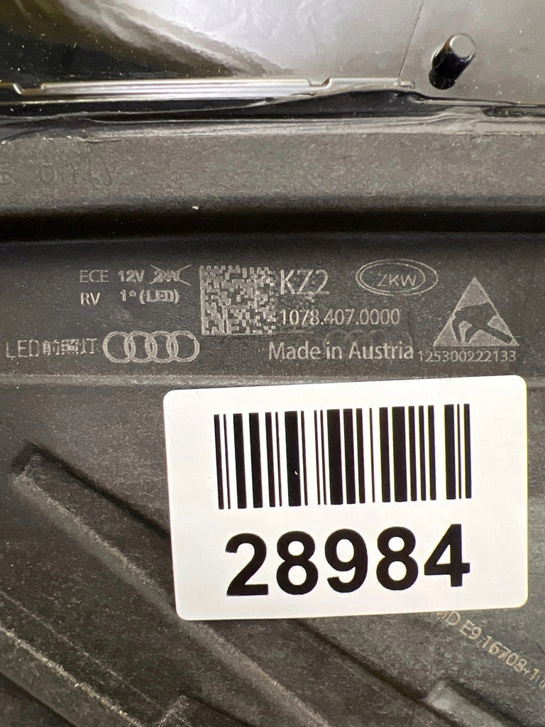 Frontscheinwerfer Audi Q8 4M8941036 LED Rechts Scheinwerfer Headlight SCH8532442808gl