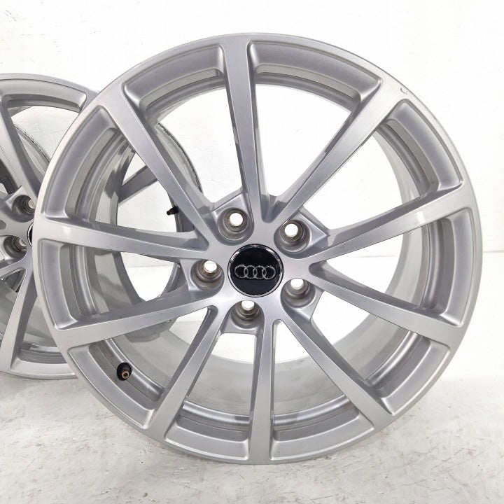 4x Alufelge 17 Zoll 7.5" 5x112 36ET Silber 4K0601025 Audi Rim Wheel FEL5212038538cb