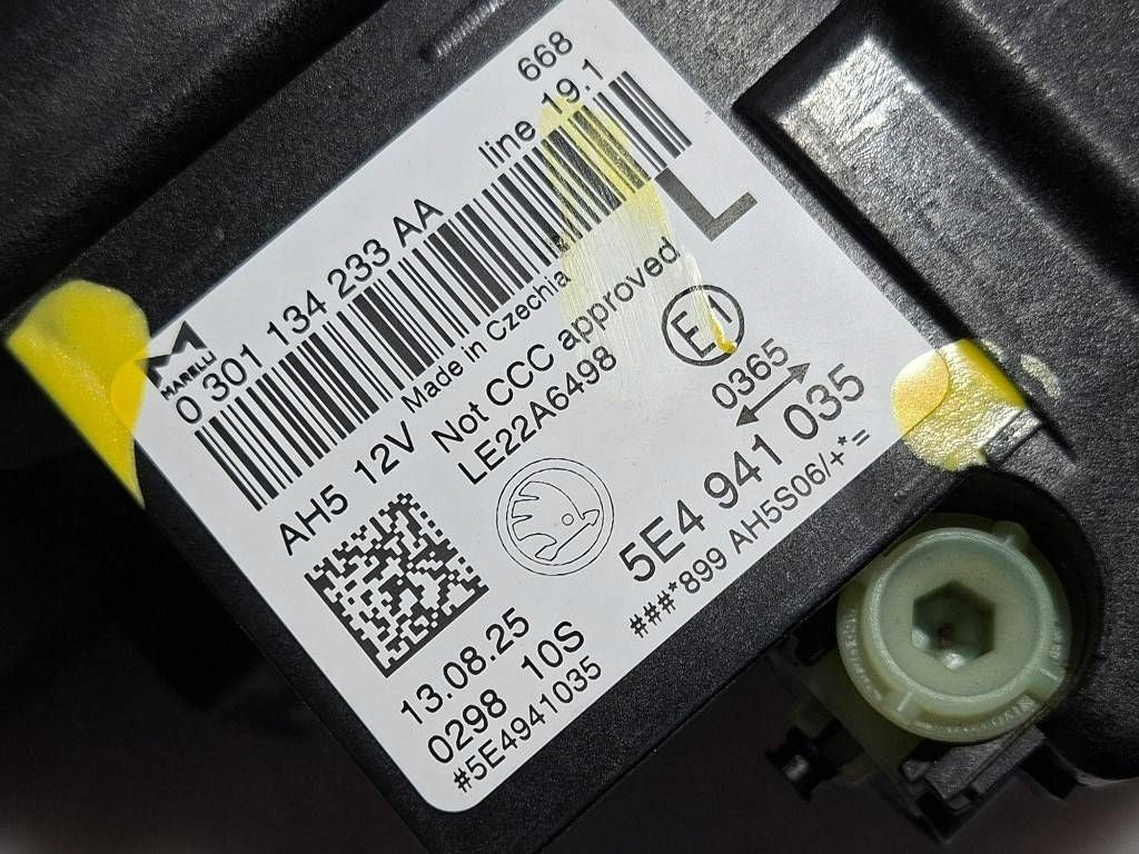 Frontscheinwerfer Skoda Octavia I 0301134233AA Full LED Links Headlight SCH2949960725vy