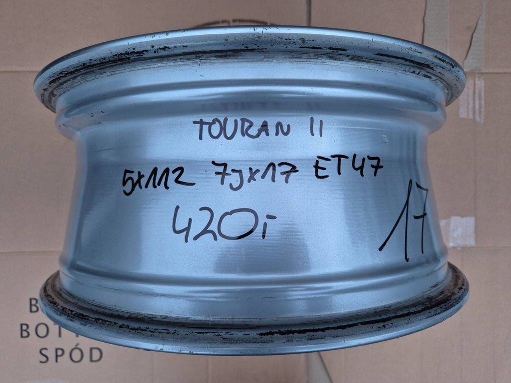 1x Alufelge 17 Zoll 7.0" 5x112 47ET 1T0601025T VW Touran Rim Wheel FEL9532485313og
