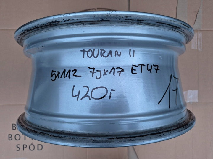1x Alufelge 17 Zoll 7.0" 5x112 47ET 1T0601025T VW Touran Rim Wheel FEL9532485313og