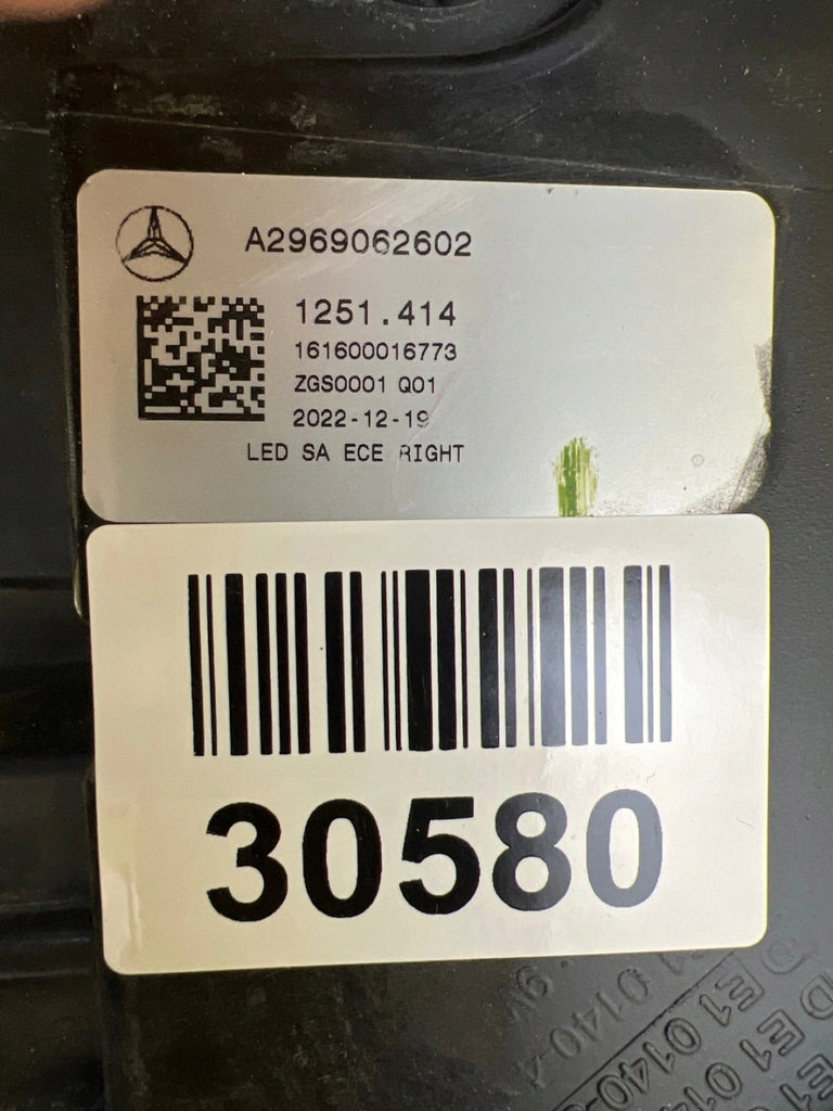 Frontscheinwerfer Mercedes-Benz Eqe A2969062602 LED Rechts Headlight SCH1713093546ok