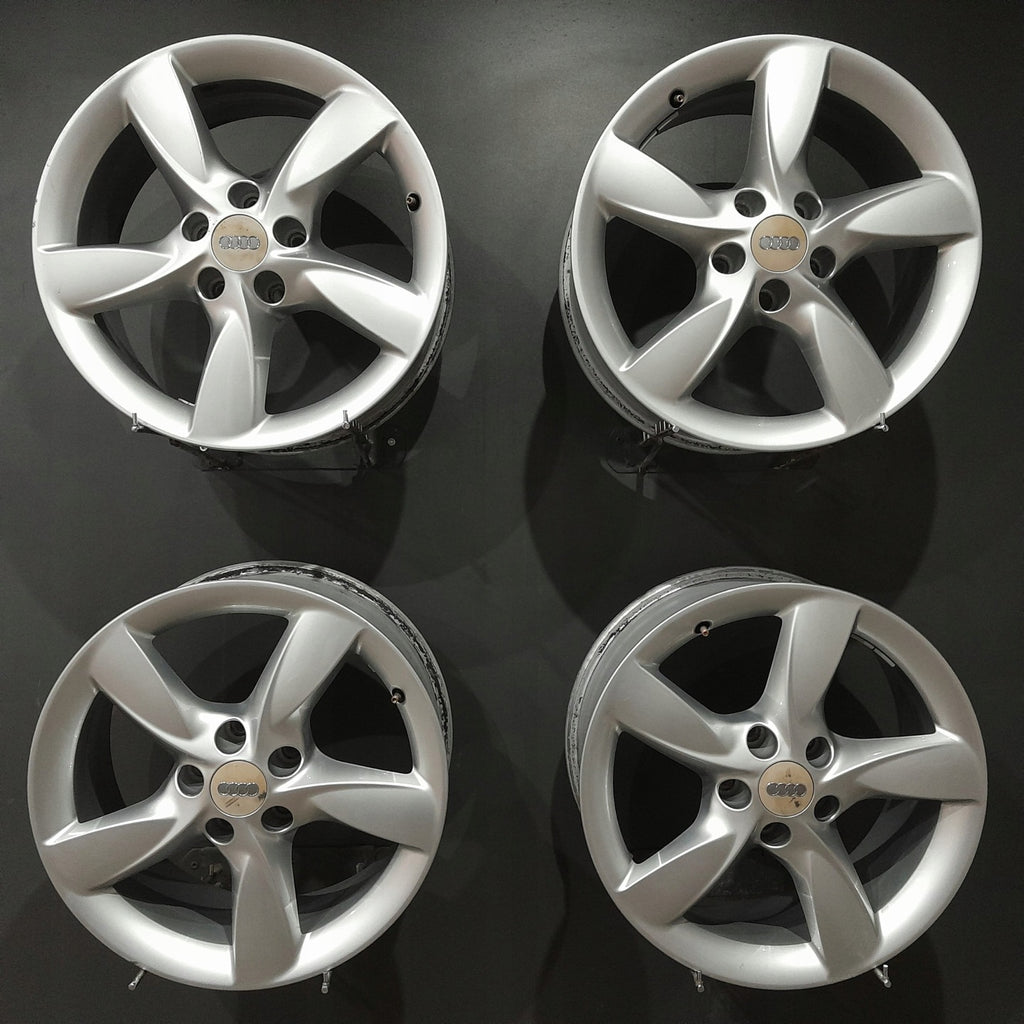4x Alufelge 17 Zoll 7.5" 5x112 37ET Glanz Silber 4G0071497 Audi A6 C7 B8 FEL9750893956ds