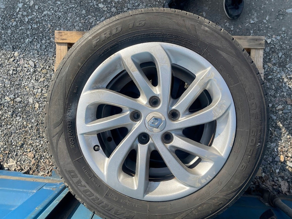 4x Alufelge 16 Zoll 7.0" 5x114.3 47ET 403004042R Renault Megane III Fluence FEL1930236395gh