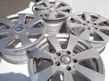 Laden Sie das Bild in den Galerie-Viewer, 4x Alufelge 16 Zoll 7.0" 5x112 43ET Silber Mercedes-Benz W204 Rim Wheel FEL1555098257py