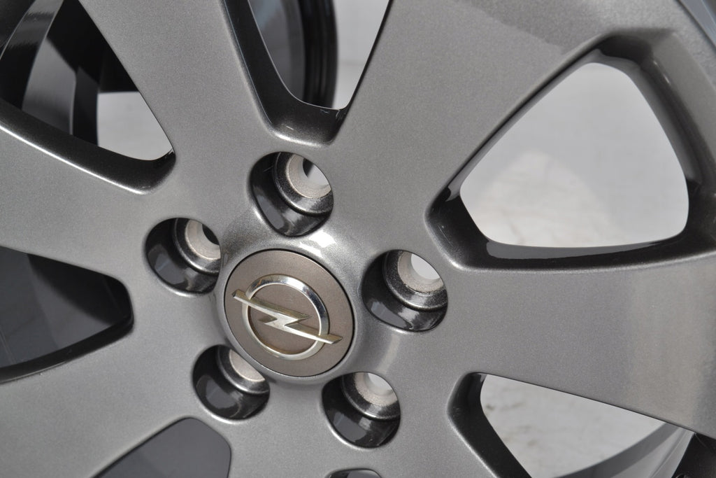4x Alufelge 17 Zoll 7.0" 5x120 41ET Glanz Graphit 13235010 Opel Insignia FEL7505781006xg