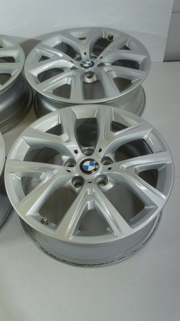 4x Alufelge 17 Zoll 6.5" 5x112 39ET Glanz Silber 6856076 BMW Rim Wheel FEL5745085621bx