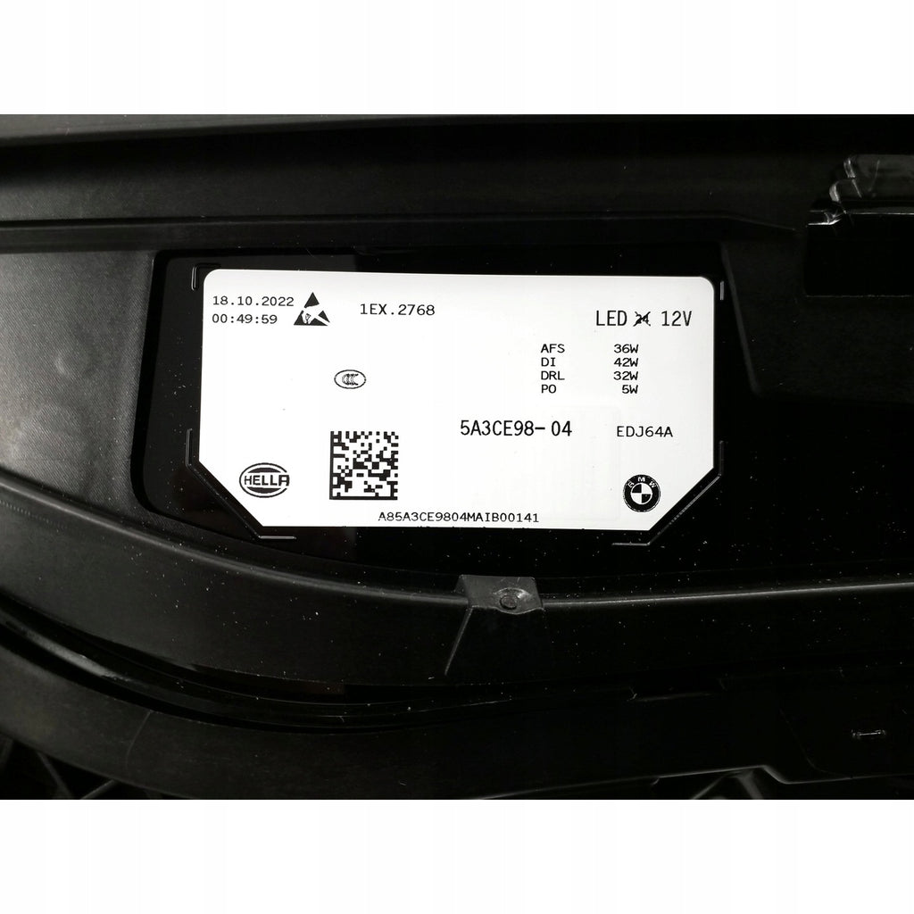 Frontscheinwerfer BMW IX 5A3CE98-04 Rechts Scheinwerfer Headlight SCH7128245624bw