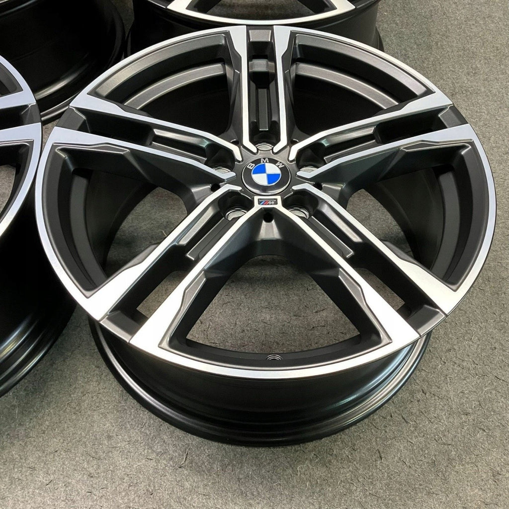 4x Alufelge 18 Zoll 8.0" 5x112 57ET Glanz Graphit 8092352 BMW 1 F40 Mg Rim Wheel FEL2050205914zt