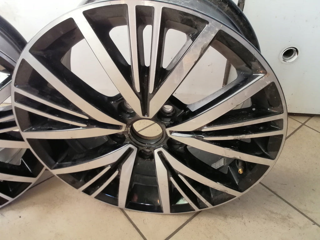 1x Alufelge 16 Zoll 6.5" 5x112 46ET 5G0601025CD VW Golf Rim Wheel FEL1619422335qt