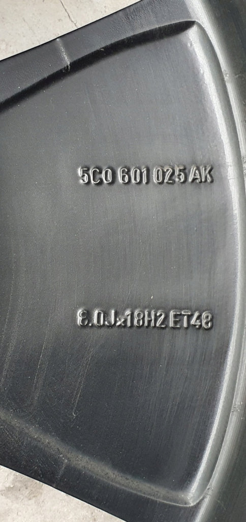 1x Alufelge 18 Zoll 8.0" 5x112 48ET 5C0601025AK VW Passat Rim Wheel FEL4788065895sx