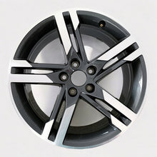 Load image into Gallery viewer, 1x Alufelge 18 Zoll 8.0&quot; 5x112 40ET Glanz Grau 8W0601025M Audi A4 B9 Rim Wheel