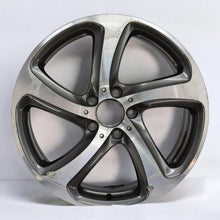 Laden Sie das Bild in den Galerie-Viewer, 1x Alufelge 18 Zoll 8.0&quot; 5x112 43ET Glanz Schwarz A2134013200 Mercedes-Benz