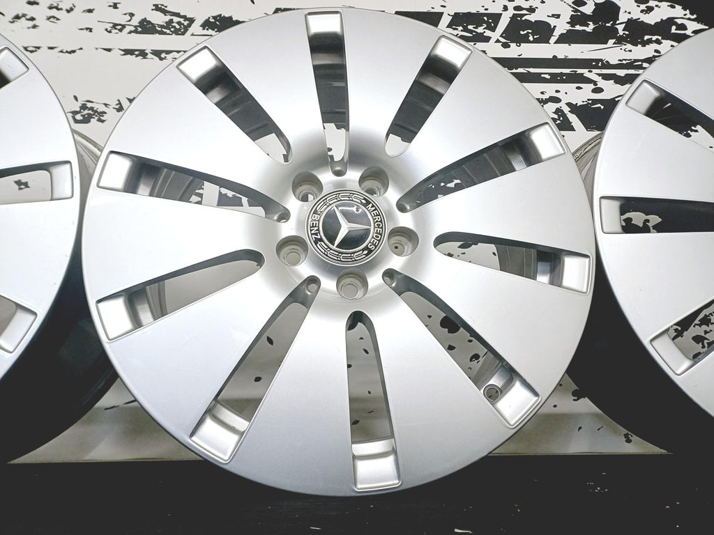 4x Alufelge 17 Zoll 7.0" 5x112 48 5ET Silber Mercedes-Benz W205 W204 Rim Wheel FEL6793868362xz