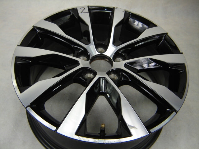 1x Alufelge 17 Zoll 7.0" 5x108 50ET Glanz Schwarz 31650337 Volvo V60 V40