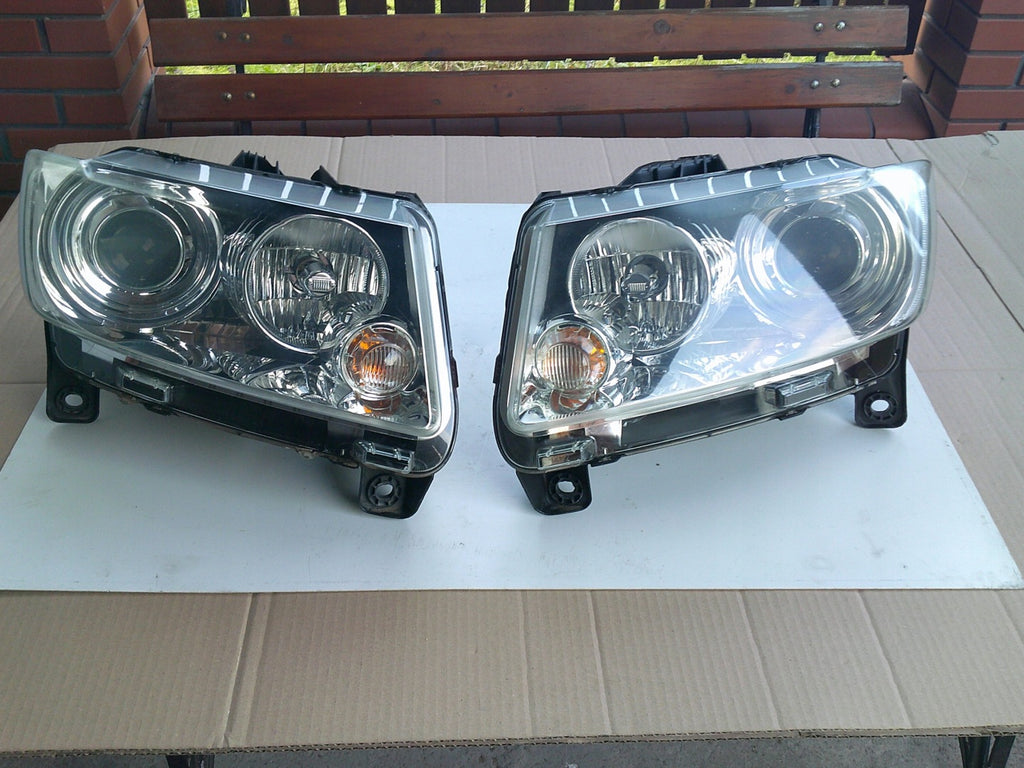 Frontscheinwerfer Jeep Grand Cherokee Wk2 I 55079409AJ Ein Satz Headlight SCH1383771819mz