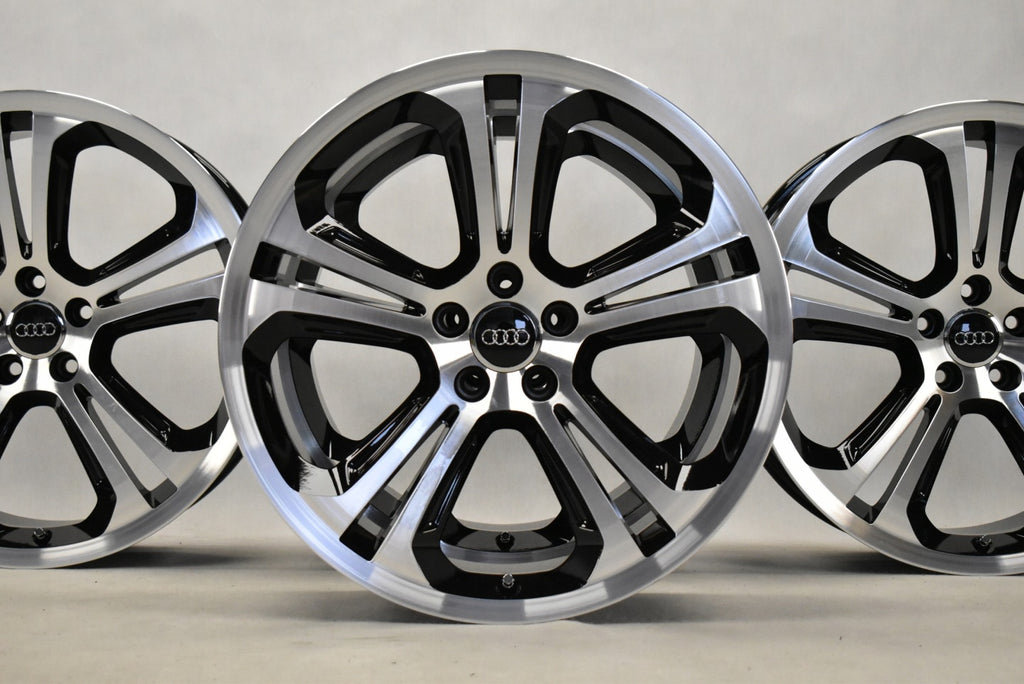 4x Alufelge 20 Zoll 8.5" 5x112 33ET Glanz Schwarz 8R0601025BK Audi Q5 Rim Wheel FEL4764196347ru