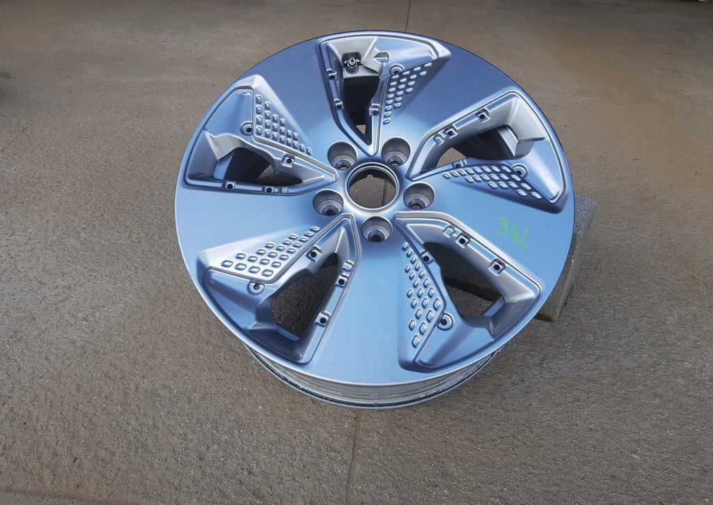 1x Alufelge 17 Zoll 7.0" 5x112 50ET Glanz Schwarz 52910-K4000 Hyundai Kona