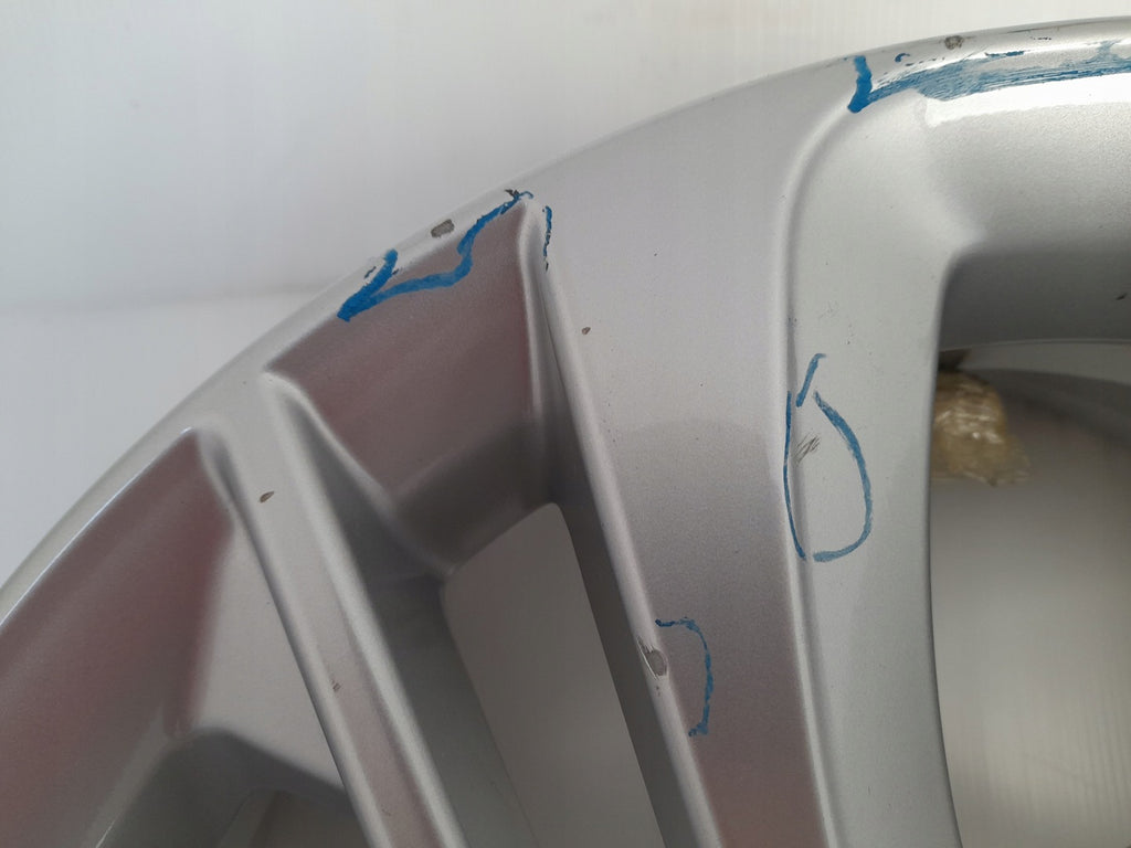 1x Alufelge 17 Zoll 7.0" 5x114.3 40ET Glanz Silber KE409-4E200 8201485175 Nissan