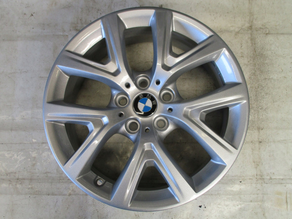 4x Alufelge 17 Zoll 6.5" 5x112 39ET Glanz Silber 6856076 BMW Rim Wheel FEL8664372816zg