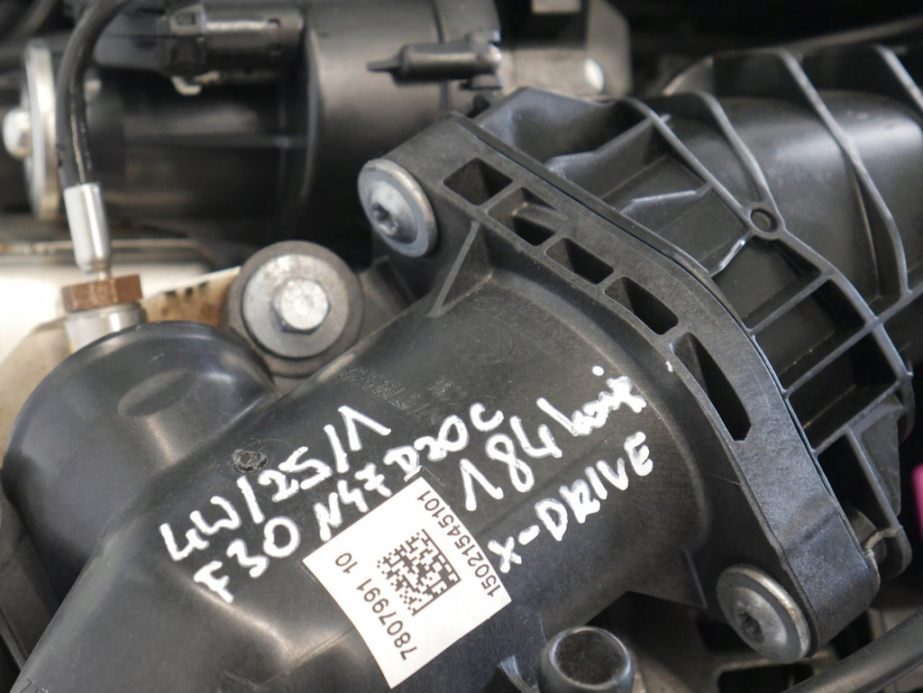 Motor BMW F11 F10 F30 F31 N47D20C 2.0 184PS 133TKm Diesel Engine Komplett