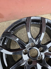 Load image into Gallery viewer, 1x Alufelge 18 Zoll 7.5" 5x114.3 49 5ET Glanz Schwarz KBA50505 Hyundai I FEL9437010087tu