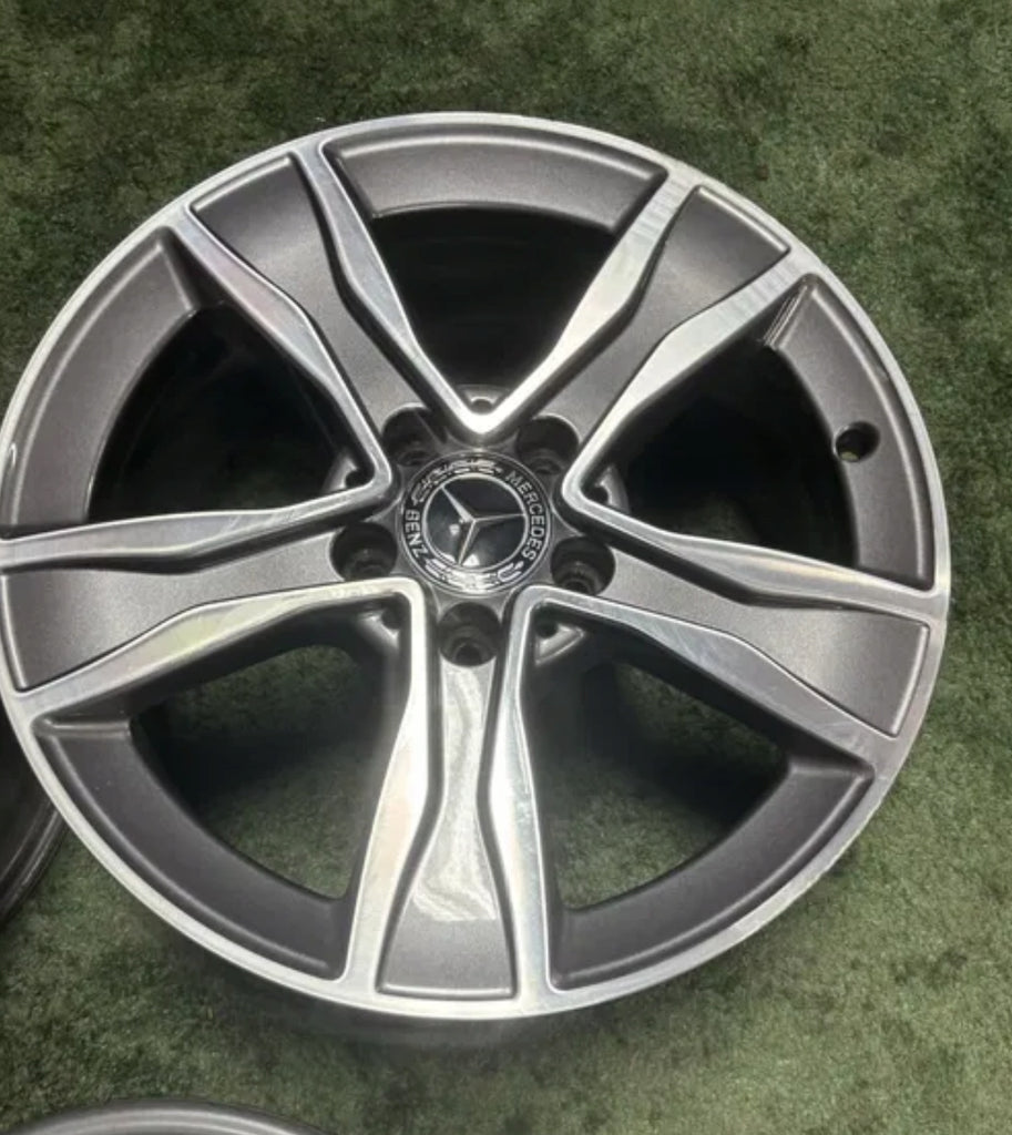 1x Alufelge 17 Zoll 7.0" 5x112 A2054010800 Mercedes-Benz Rim Wheel FEL6105461016mr