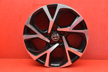 Load image into Gallery viewer, 1x Alufelge 18 Zoll 7.0" 5x114.3 50ET Glanz Schwarz 42611-F4040 Toyota C-Hr FEL5777958224jo