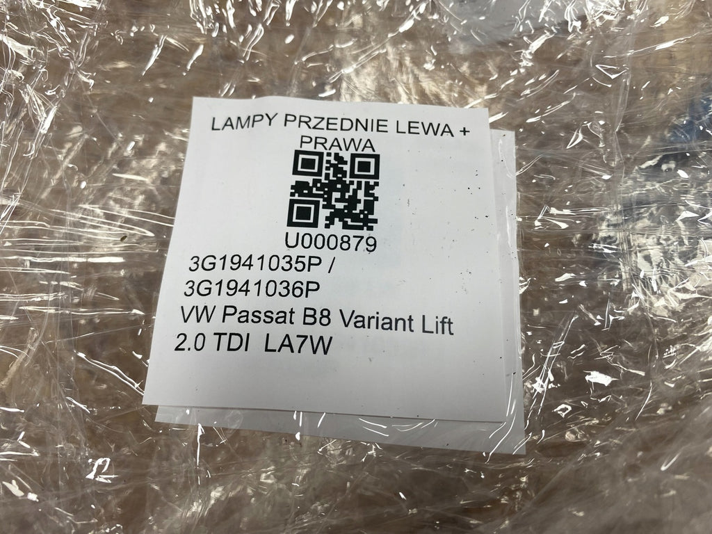 Frontscheinwerfer VW Passat B8 3G1941036P 3G1941035P LED Ein Satz Headlight SCH2790517921tn