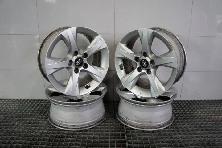 4x Alufelge 16 Zoll 5x114.3 AOP24226 Hyundai I40 Rim Wheel FEL3012117051aw